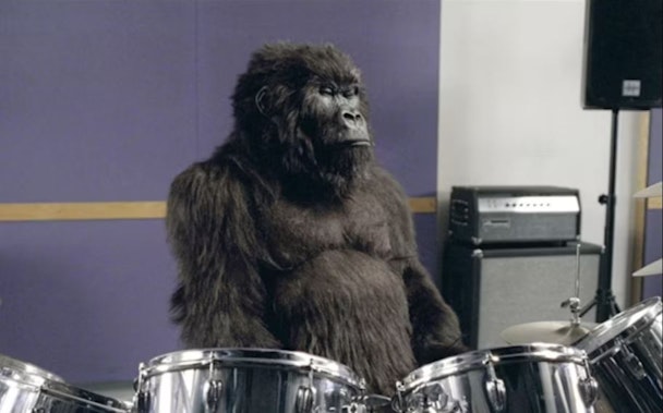 Cadbury's drumming gorilla