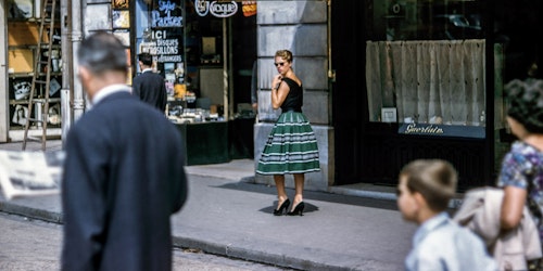 A vintage shopper