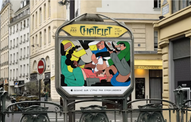 french metro ad