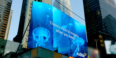 audible ooh campaign